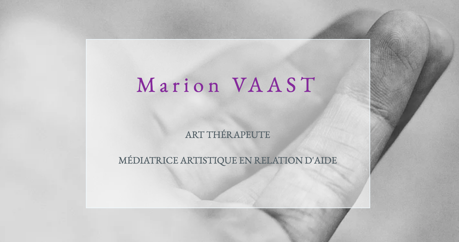 Logo Marion Vaast - Art thérapie